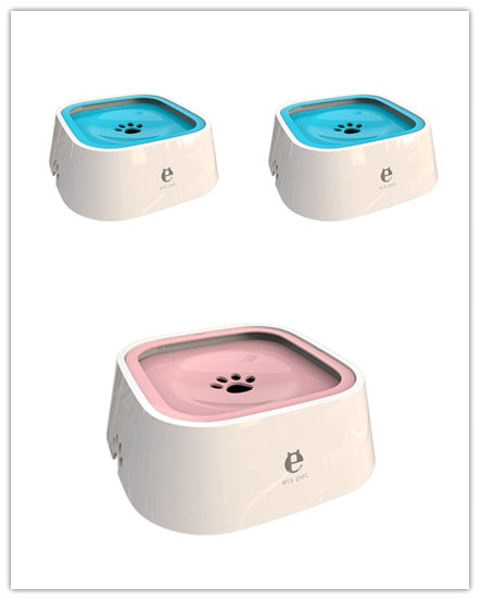 Non - wet Mouth Dog Bowl, Floating Bowl, Anti - overturning - 0 - CJ - Mix color set2 - CJJJCWGY00623 - Mix color set2