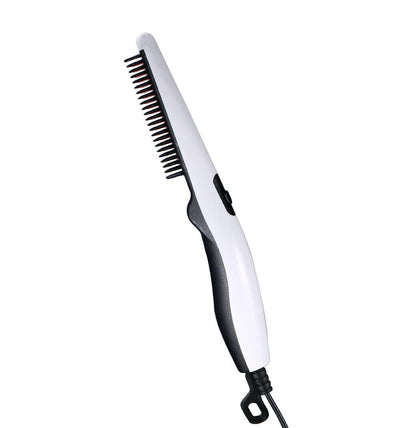 Negative Ion Hair Straightener Styling Comb Hot Comb Press Beard Brush For Men - 5 - CJ