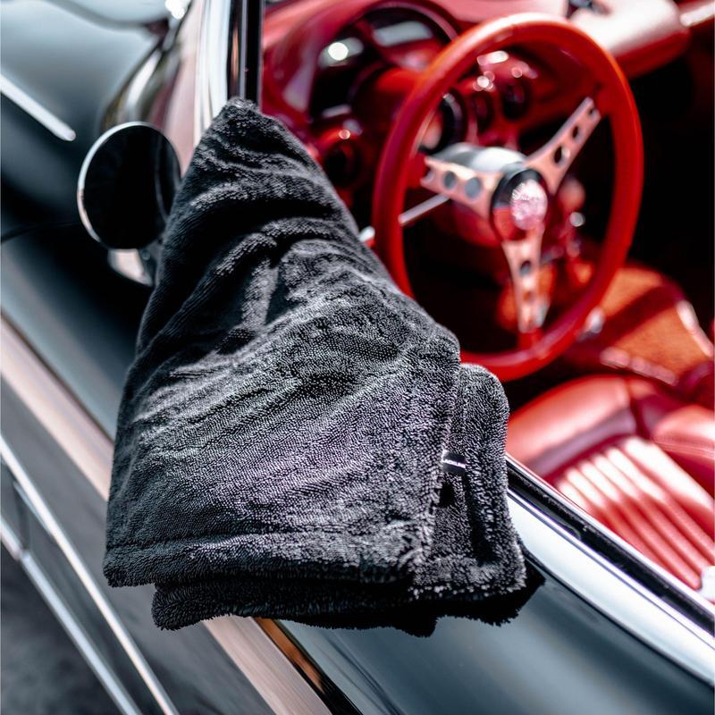 24x36in YISLU Drying Towel - Super Absorbent Car Drying Towel, Woven With Twisted Microfiber, 1300 GSM High Quality Microfiber 70 30 Mixed Twisted Microfiber - 5 - CJ