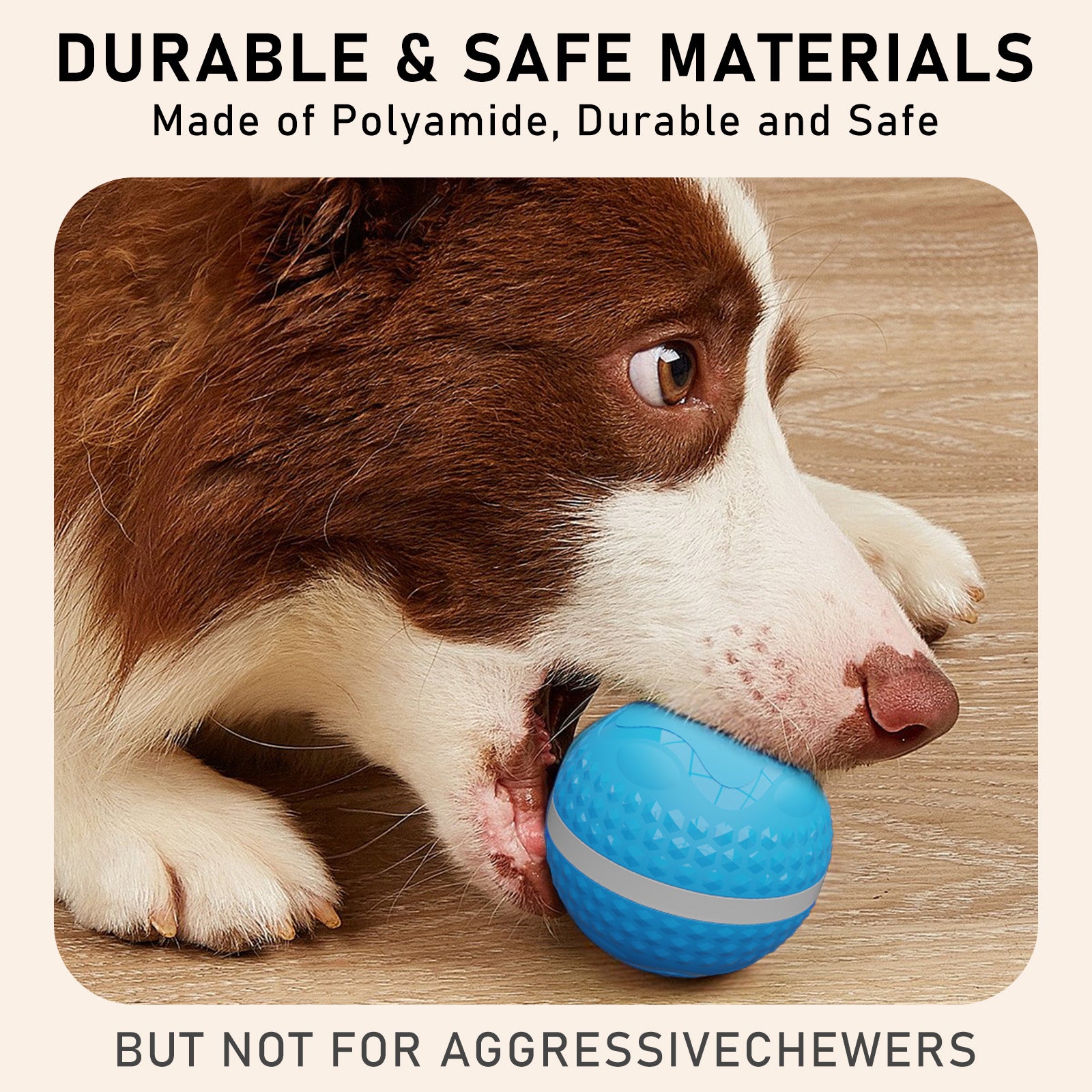 Smart Interactive Dog Toys, Automatic Moving Ball With Lighting Modes,  Interactive Dog Toys For Dog Enrichment & Stimulation, Motion Activated Rolling Toy For Medium And Large Dogs - 5 - CJ
