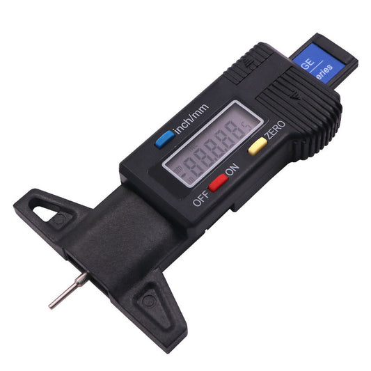 Digital Tyre Tread Depth Gauge Measuring Tool Car Van Trucks MOT Digital - 5 - CJ