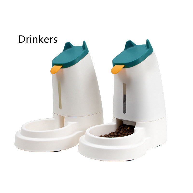 Large Capacity Pet Feeder For Home Use - 0 - CJ - Blue - Water dispenser - CJMY168303904DW