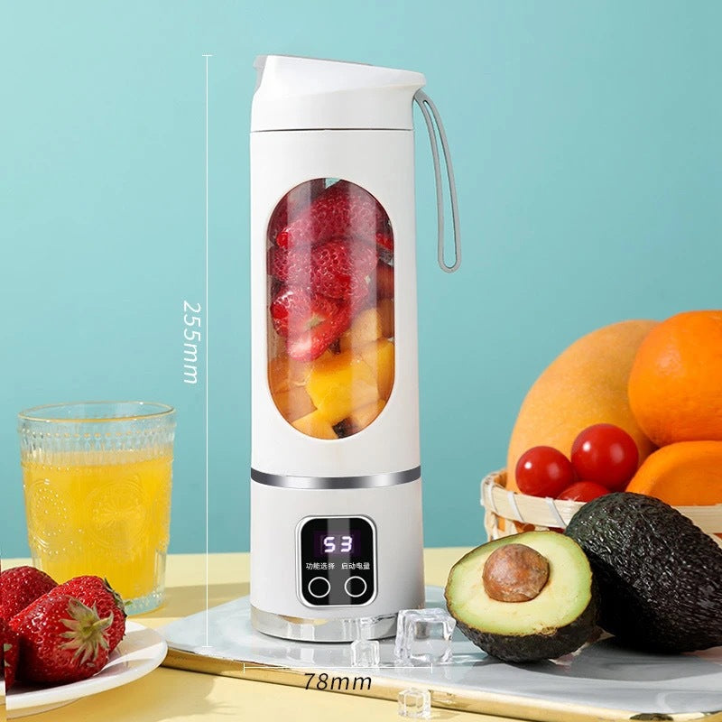 Portable Juicer Household Dual-motor 12-blade Small And Mini Student Milkshake Cup Multi-functional Juicing Cup