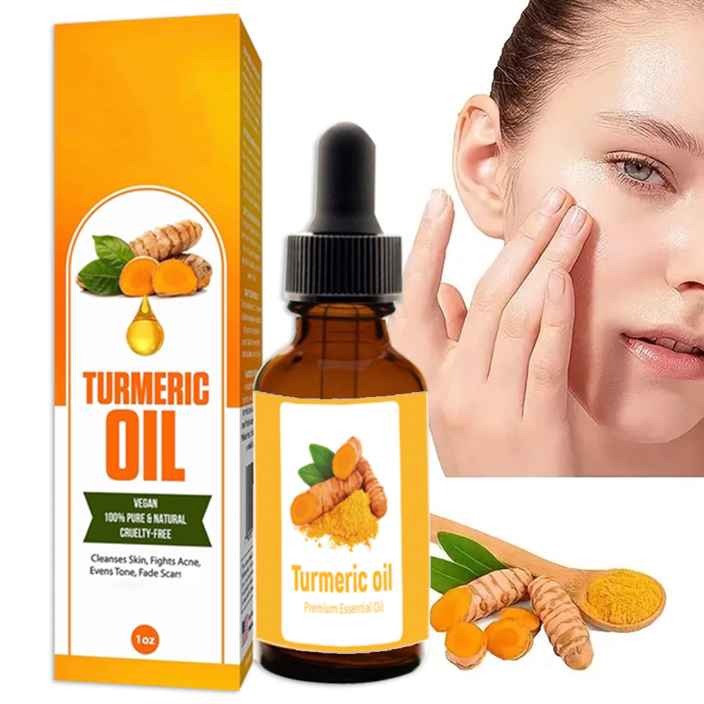 Turmeric Oil 30ml - For The Face Turmeric Serum For Dark Spots Corrector Serum For Face & Body, Anti Aging Facial Serum For Women Men, Reduces Hyperpigmentat - 5 - CJ
