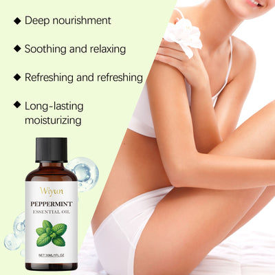 Wiyun Multi - Functional Massage Essential Oil, Moisturizes And Moisturizes The Skin With Delicate Moisturizing And Brightening Mint Cooling Body Oil - 5 - CJ