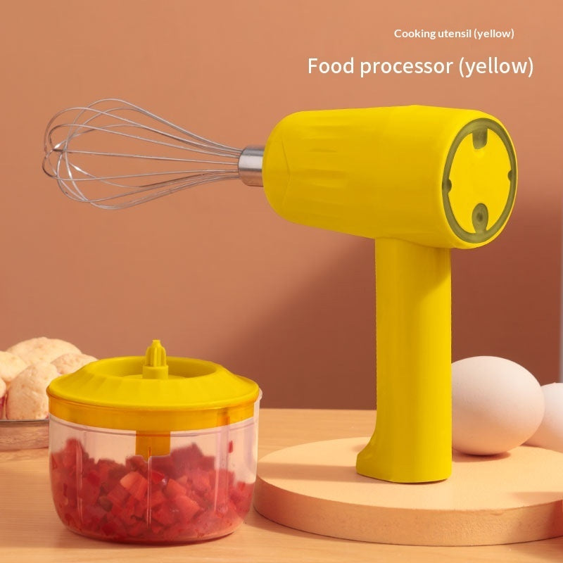 304 Stainless Steel Whisk And Food Processor Combo