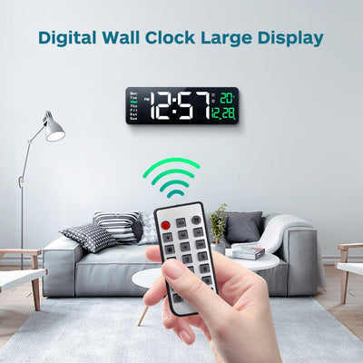UK 16 - inch LED Digital Clock With Battery - 5 - CJ