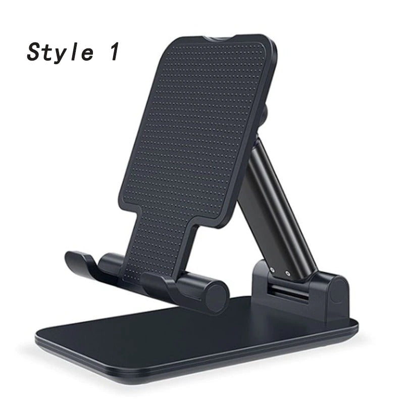 Metal Desktop Tablet Holder Table Cell Foldable Extend Support Desk Mobile Phone Holder Stand For iPhone iPad Adjustable - 5 - cjdropshipping