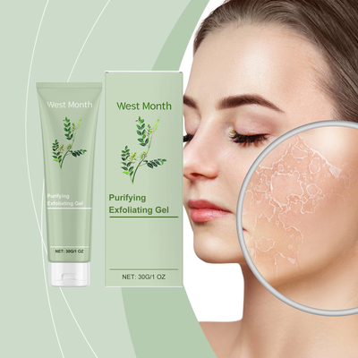 West&Month Purifying Exfoliating Gel, Improves Dull Dryness Deeply Cleans Pores Brightening Skin Firming - 5 - CJ