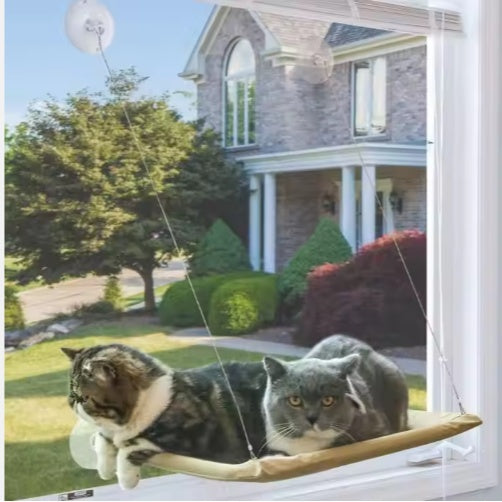 US LOCAL STOCK Hiphoppet Best Selling Washable Window - Mounted Sucker Cat Hammock Cat Nest Seat Elaxing Spot To Lounge For Cats - 5 - CJ