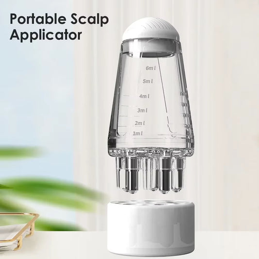 Mini Medicine Guide Comb Roller Ball Massage Comb Scalp Medicine Liquid Applicator For Hair Growth And Strong Roots - 5 - CJ
