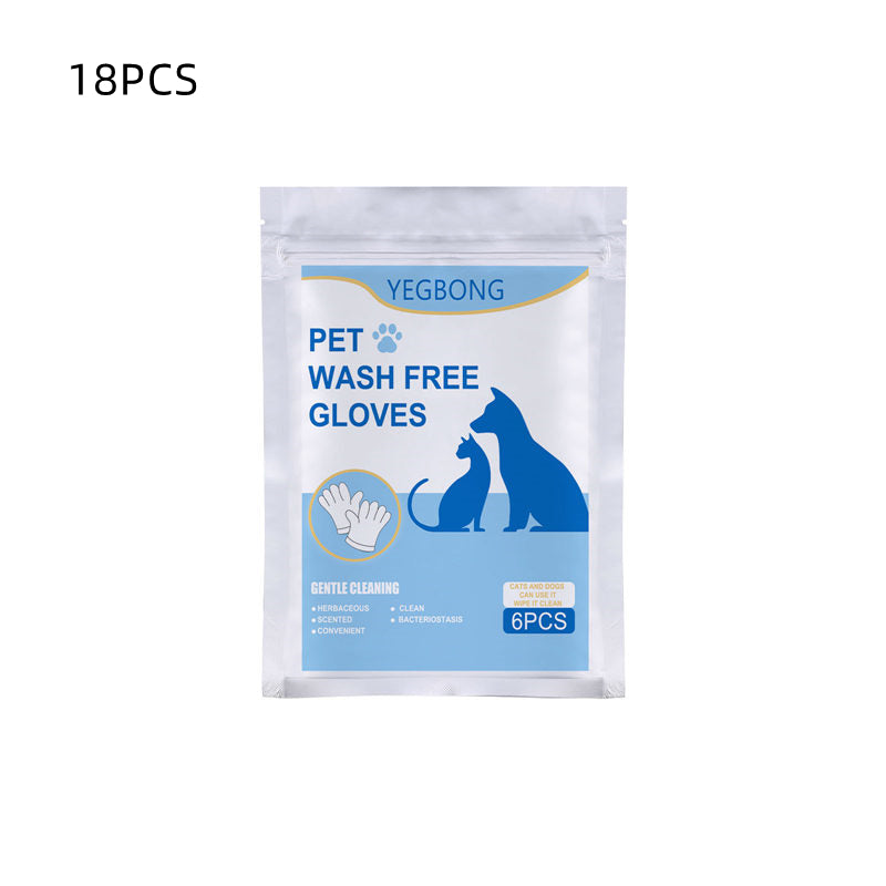 No - bath And Cat - free Non - woven Gloves - 0 - CJ - 18PCS - CJMY148648002BY