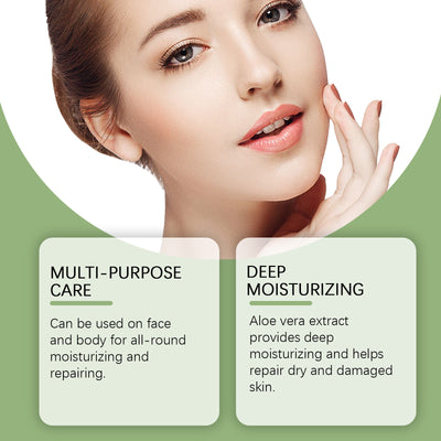 OceAura Moisturizing Aloe Vera Gel Moisturizes And Nourishes Skin After Sun - 5 - CJ