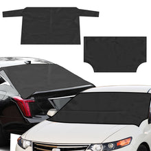 1Set Magnetic Car Windshield Cover Front Rear Car Windshield Protector Against Snow Sun Dirt Leaves Fit For All Cars Oxford Fabric Waterproof Heat - Resistant - 5 - cjdropshipping