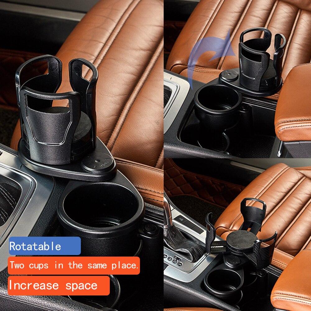 Foldable Car Cup Holder Drinking Bottle Holder Cup Stand Bracket Sunglasses Phone Organizer Stowing Tidying Car Styling - 5 - CJ
