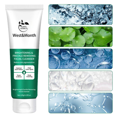 West&Month Brightening And Freckle - removing Facial Cleanser, Cleansing And Brightening Skin Moisturizing And Non - tightening Cleanser - 5 - CJ