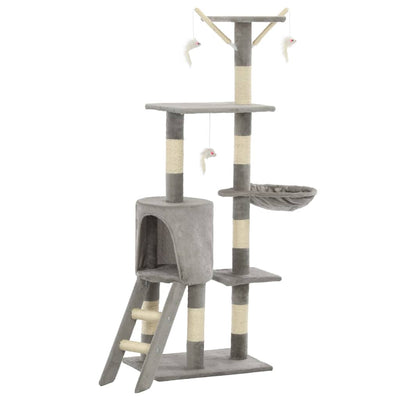 Cat Scratching Post with Sisal Posts 138 cm   Cat Scratching Post - 5 - CJ