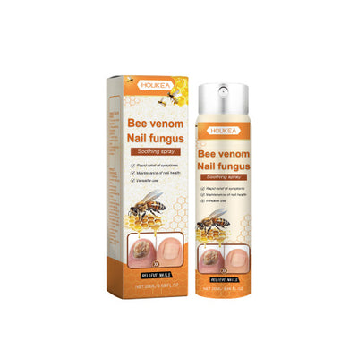 Houkea Bee Venom Nail Care Spray Foot Nail Cleaning, Moisturizing And Brightening Nail Care Spray - 5 - CJ