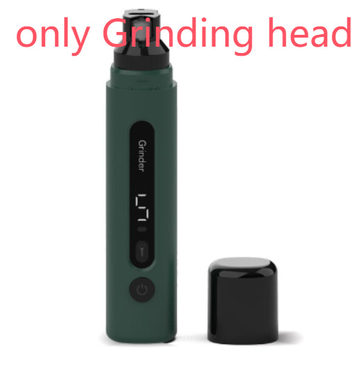 Dog Nail Grinder Electric Pet Nail Trimmers Rechargeable Cat Nail Grinders Super Quiet With 5 - Speed Setting For Small Medium Large Dogs Cats Claw Care Pet Products - 0 - CJ - Grinding head 1pc - CJGY200835703CX