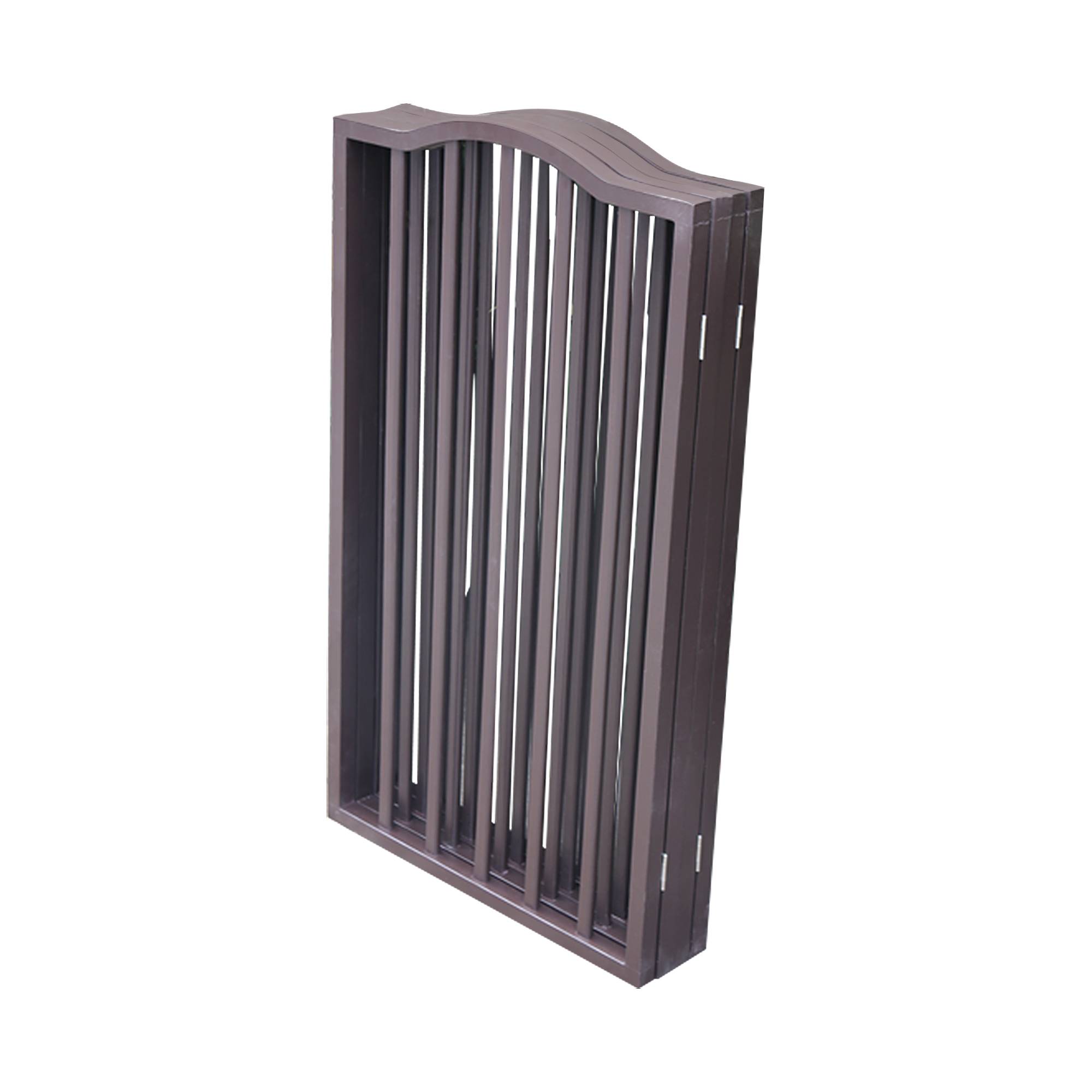 Pet Gate,Dog Gate For Doorways,Stairs Or House,standing, Folding,Arc Wooden - 5 - CJ