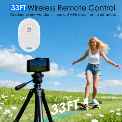 Vlog Selfie Monitor Screen Magnetic Rear Camera Phone Monitor Wireless Selfie Monitor Screen With 33FT Remote For Vlog Live Stream Compatible With IOS Android - 5 - CJ