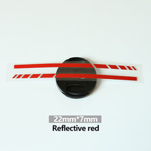 Side Mirror Striped Car Sticker - 0 - CJ - Red - CJQC131445701AZ