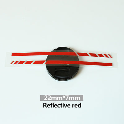 Side Mirror Striped Car Sticker - 0 - CJ - Red - CJQC131445701AZ