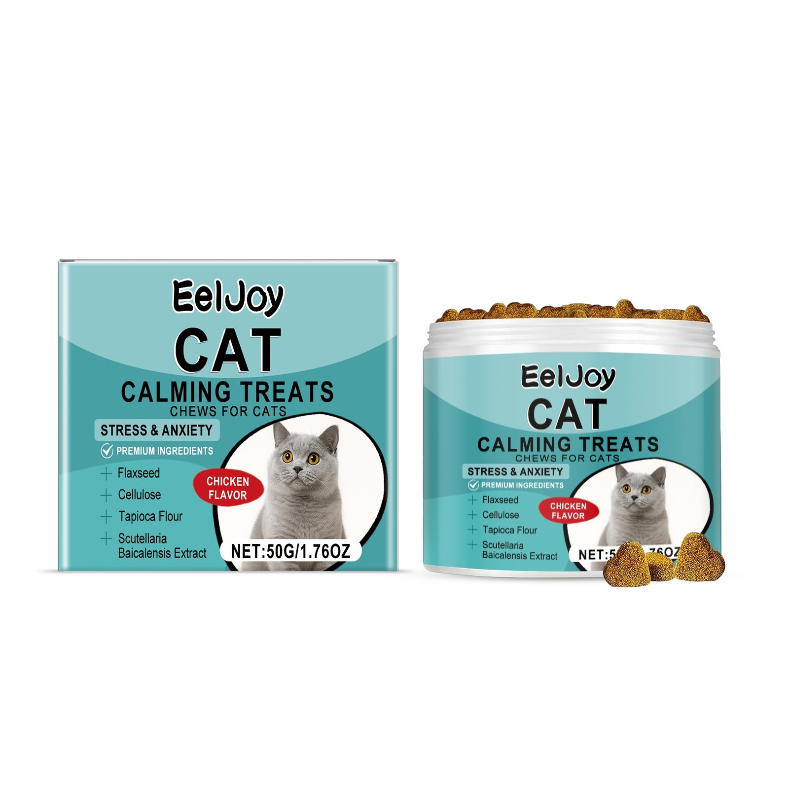 Cat Snack Chewable Tablets - 0 - CJ