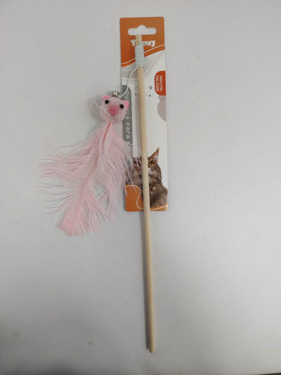 Animal Ostrich Feathers, Teasing Cat Sticks - 5 - CJ