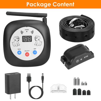 1Set 328FT Electric Wireless Dog Fence System With GPS Location Monitor Collar Receiver Rechargeable Beep Vibration Fence System For Small Medium Large Dogs - 5 - CJ