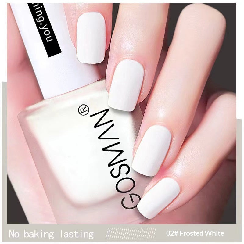 Quick - dry Matte Nail Polish, Non - peel - 0 - CJ