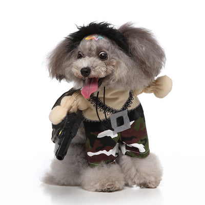 European And American Pet Products Clothing - 0 - CJ - PF76 Mercenary - XL - CJGD183684916PK
