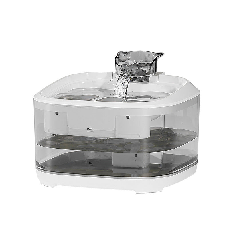 Smart Automatic Circulating Filtration Pet Water Fountain With A Large Capacity - 0 - CJ