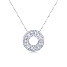 1Reciprocating Luxury Fashion Diamond Pendant Necklace Set With Mosan Diamond Silver Ornaments Prohibit TikTok sales - 5 - CJ
