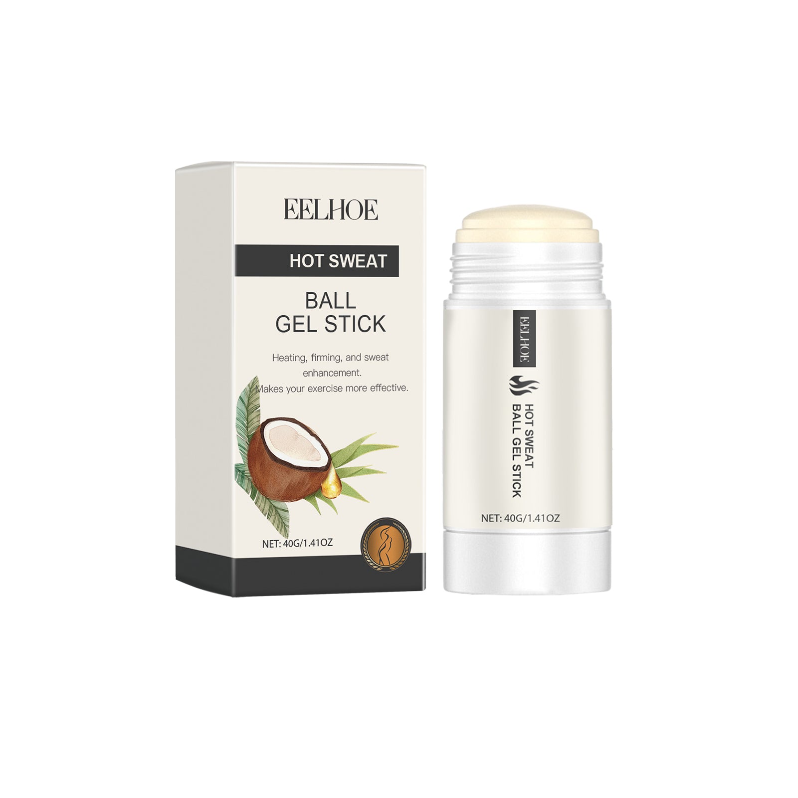 EELHOE Body Care Stick Body Skin Moisturizing Care Massage Moisturizing Body Care Stick - 5 - CJ