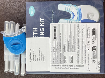Teeth Profession Kit - 5X LED Light Tooth With 3pcs Pens,1 Desensitization Pen,1 Mouth Trays Restores Your White Smile,pefect Gift For Girlfriend - 5 - CJ