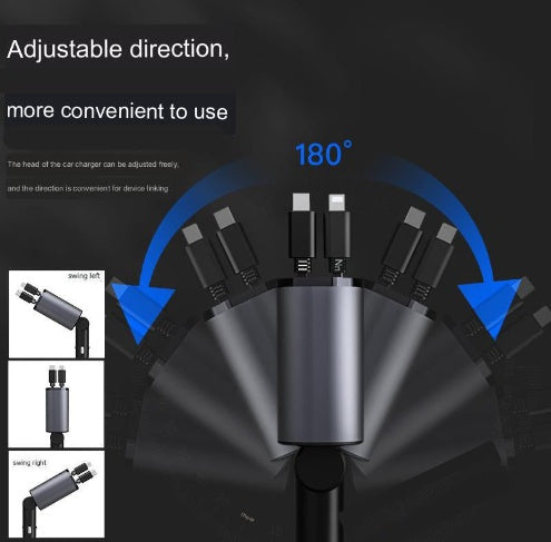 4 In 1 Retractable Charger - 5 - cjdropshipping