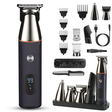 1Set All In One Beard Trimmer For Men With 5 Trimmer Heads IPX5 Waterproof Electric Razor For Face Nose Body Beard Cordless Hair Shaver Clipper Grooming Kit For Men Husband Father - 5 - CJ