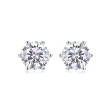 1Years Quiet Good Luxury Fashion Diamond Earrings Stud Mosan Diamond Silver Jewelry Prohibit TikTok sales - 5 - CJ