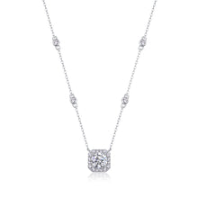 1Flower Love - A Fashionable And Luxurious Diamond Jewelry Pendant Set With 1 - carat Moissan Diamond S925 Sterling Silver And Platinum Plating Prohibit TikTok sales - 5 - cj