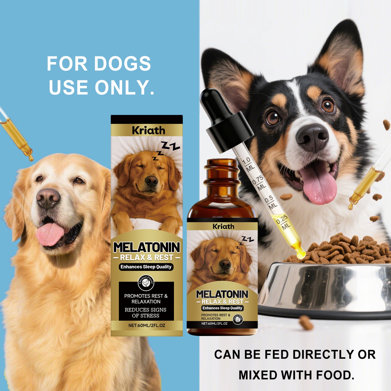 Dog Advanced Melatonin Drops - 0 - CJ