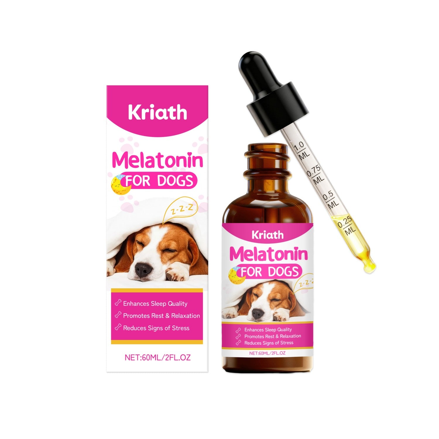 Melatonin Drops For Dogs - 0 - CJ