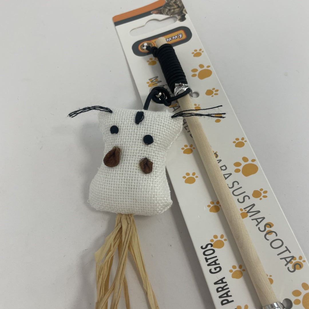 Little Straw Bag Cat Teasing Stick - 5 - CJ