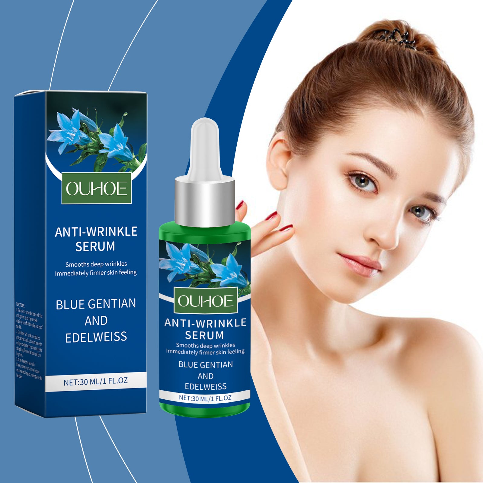 OUHOE Firming Serum, Moisturizing, Lifting And Smoothing Fine Lines Moisturizing Skin Care Serum - 5 - CJ