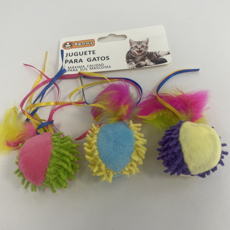 Colored Silk Ball Toys - 5 - CJ