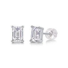 1Sink Into Luxury Fashion Diamond Earrings Studs Set With Mosan Diamond Silver Ornaments Prohibit TikTok sales - 5 - CJ