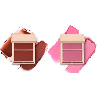 PHOFAY Double - Take Cream & Powder Blush Duo - 4 - CJ - 1PCS - Set7 - CJCZ204749121UF