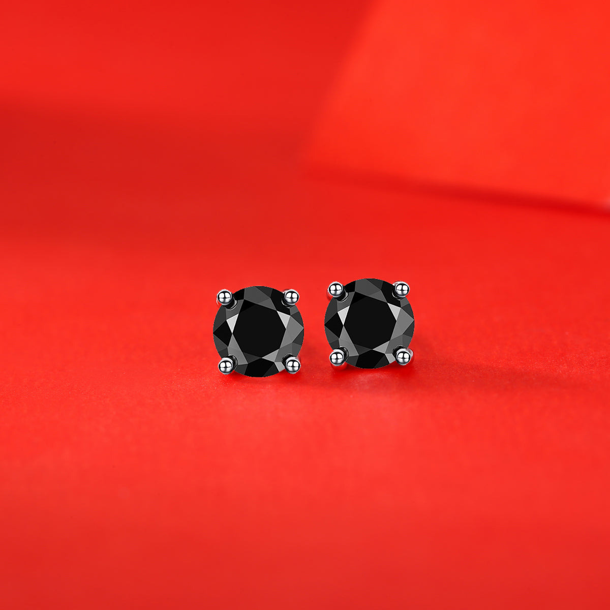 1Pure Love Luxury Fashion Diamond Earrings Stud Set Mosan Diamond Silver Jewelry Prohibit TikTok sales - 5 - CJ