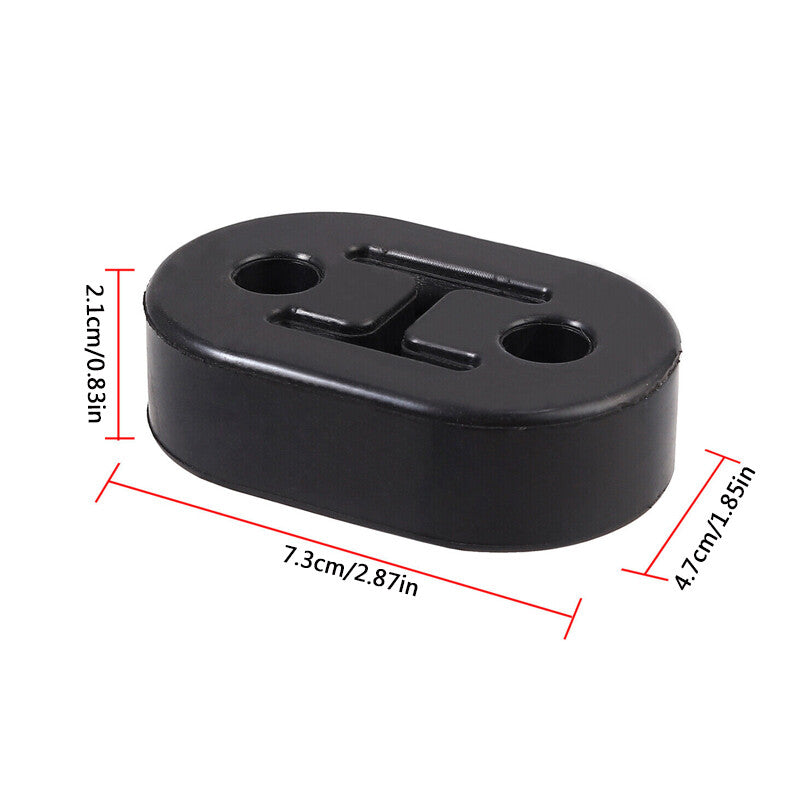 4PCS Poly Polyurethane Exhaust Hanger Mounts 2 Hole Muffler Rubber Universal P - 5 - CJ