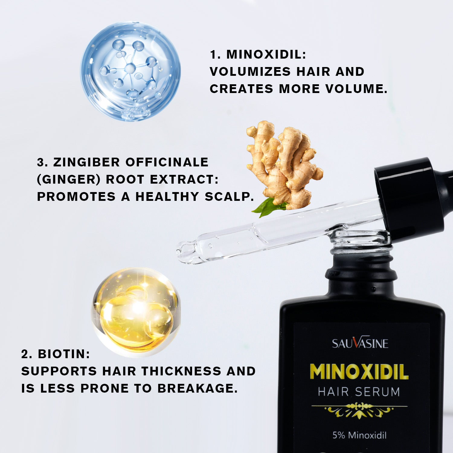 Ladies, Men's Universal SAUVASINE Hair Essence - 0 - CJ